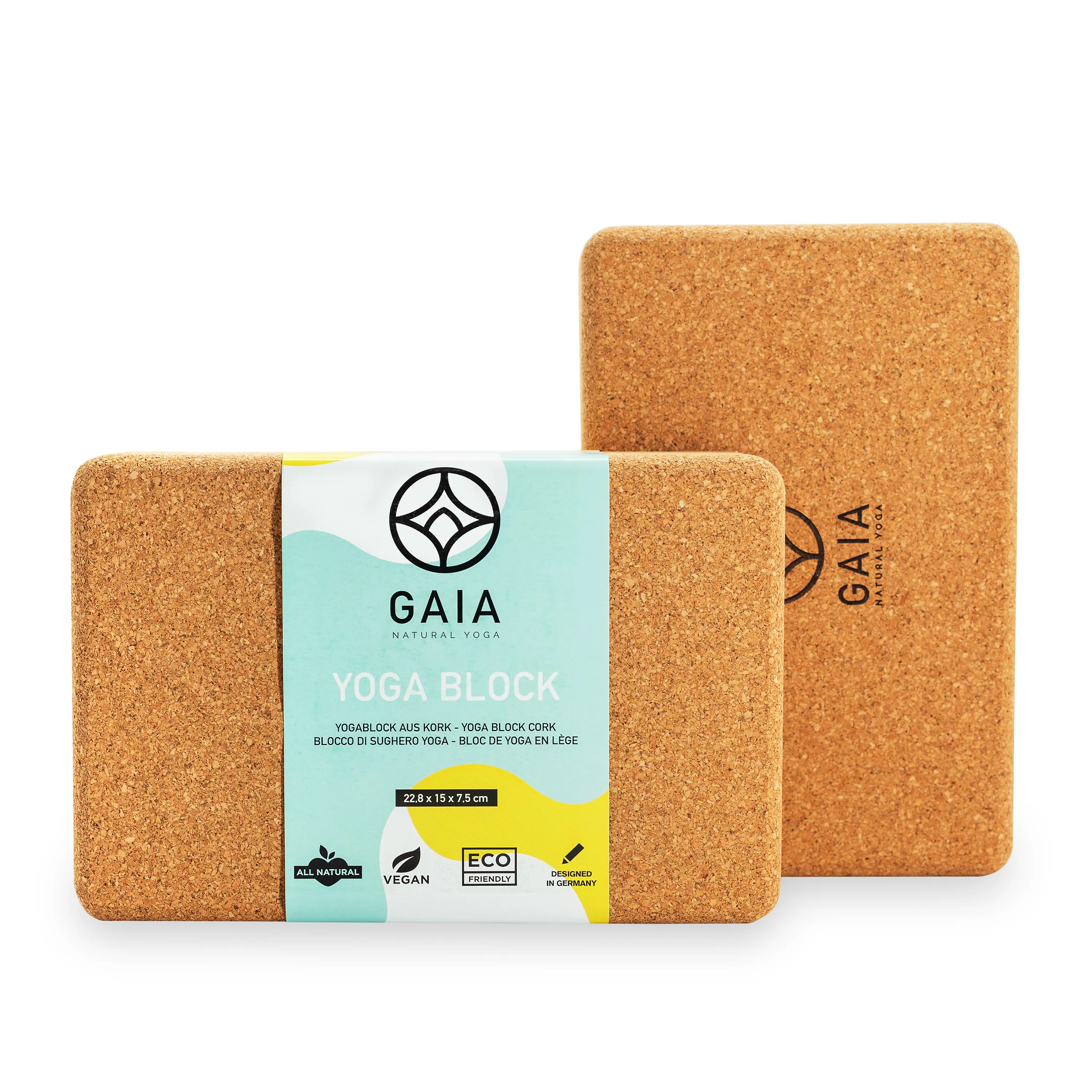  Gaiam Cork Yoga Block – 4x6x9 Inch, Natural Cork Block for Yoga,  Pilates, Stretching, Balance, Gym, Home Workout, Meditation, Non-Slip,  High-Density, Rounded Edges for Enhanced Poses and Flexibility : Clothing,  Shoes